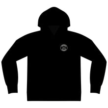 Load image into Gallery viewer, Crooked Hooker Salmon Badge Zip Hoodie