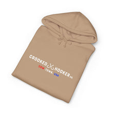 Load image into Gallery viewer, Crooked Hooker Cow Town Bluefin Pullover Hoodie