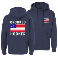 Load image into Gallery viewer, Crooked Hooker Patriot Pullover