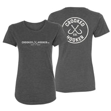 Load image into Gallery viewer, Crooked Hooker Classic Ladies Triblend - Keep It Tight
