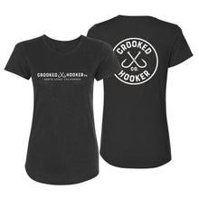 Load image into Gallery viewer, Crooked Hooker Classic Ladies Triblend
