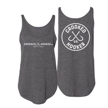 Load image into Gallery viewer, Crooked Hooker Classic Ladies Festival Tank Keep It Tight
