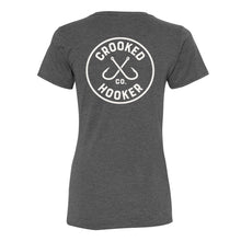 Load image into Gallery viewer, Crooked Hooker Classic Ladies Triblend - Keep It Tight
