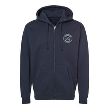 Load image into Gallery viewer, Salmon Badge Premium Hoodie
